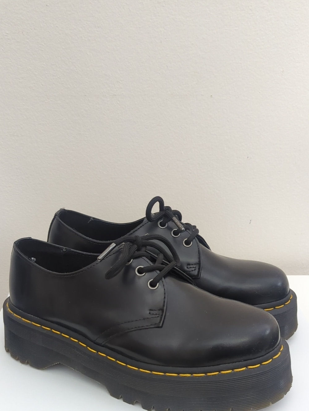 1461 Doc Martens Size 8 Men's/Size 10 Women's Leather Platform Shoes